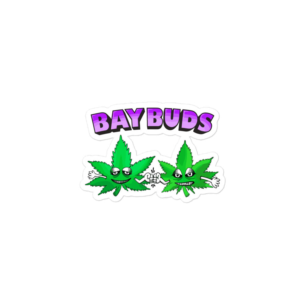 Bay Buds Logo Sticker