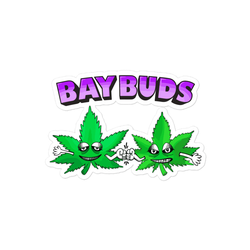 Bay Buds Logo Sticker