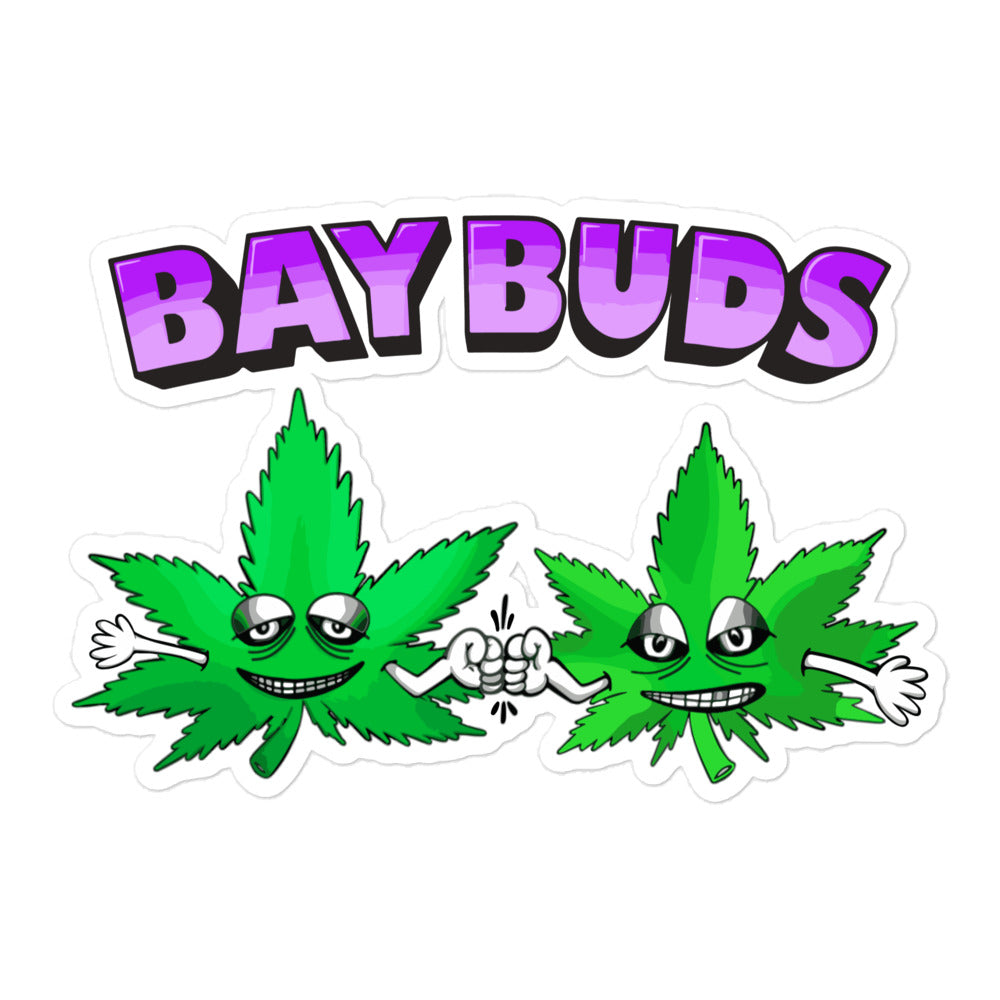 Bay Buds Logo Sticker
